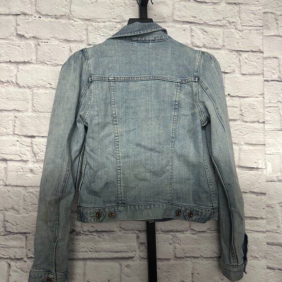 Pistola puff shoulder denim jacket - Picture 4 of 4